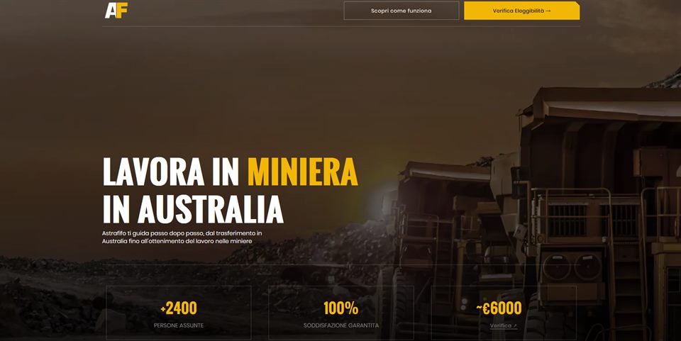 Astrafifo website preview